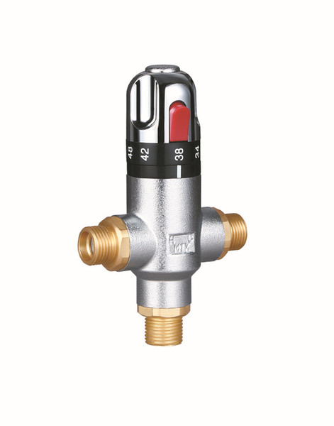 New temperature mixing valve ,solar water heater valve parts, thermostatic mixer,shower tap ,1/2