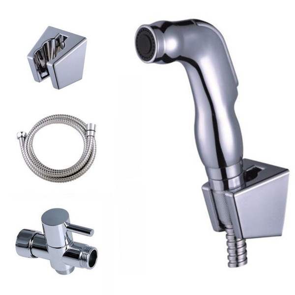 Bathroom Toilet ABS Bidet Sprayer Handheld Head Brass 7/8