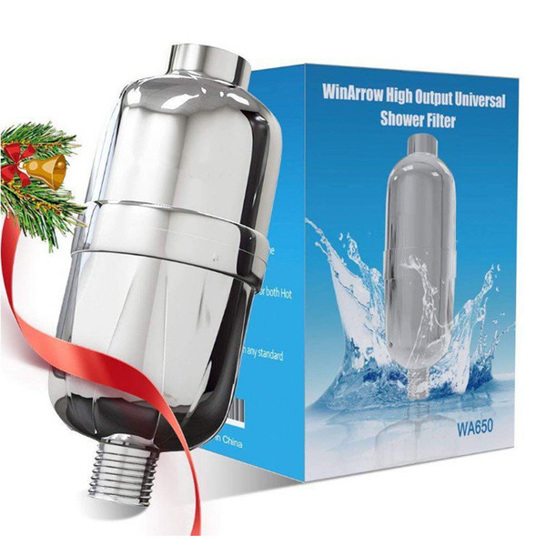 High Output Universal 8 Stage Shower Filter Replaceable Multi Stage Water Filter Cartridge Reduces Dry Itchy Skin Dandruff Removes Chlorine