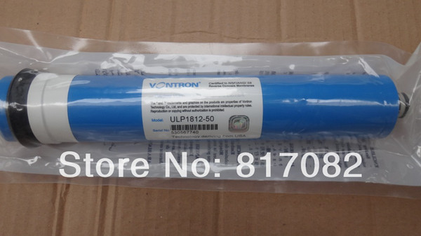 On Sale Vontron 50gpd Reverse Osmosis Membrane ULP1812-50 Water Purifier for Drinking