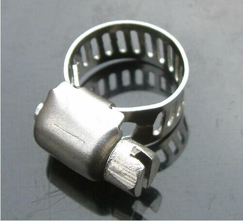 Wholesale Price, 5pcs/lot, Stainless Steel Hose Buckle / Water Pipe Clamps / Clips Compatible with 8-12mm Tube