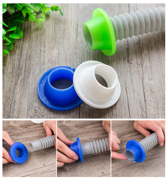 Odour Resistant Silicone Sealing Ring Sink Pipe Anti-leaking Connector Sewer Prevent Insect Seal Cover