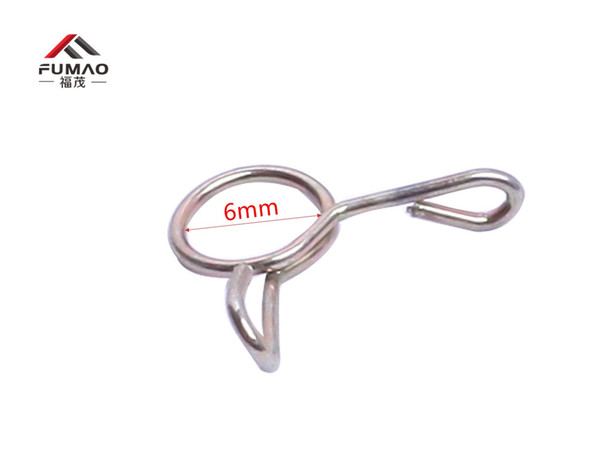 Custom 30Pcs 6mm Fuel Line Hose Tubing Spring Clips Clamps Assortment Kit for Motorcycle Scooter ATV