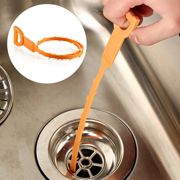 Hair Clear Organ Water Tank Defence Plug Clean Hook Sewer Through Closestool Dredge Organ Kellogg Hook