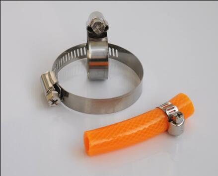 Free Shipping 100PCS High Quality 10-16mm Stainless Steel Oxygen-acetylene Pipe Car Gas Hoop Clamp Throat Clip Chuck