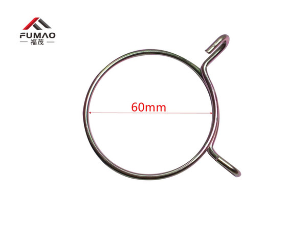 Custom 10Pcs 60mm Fuel Line Hose Tubing Spring Clips Clamps Assortment Kit for Motorcycle Scooter ATV