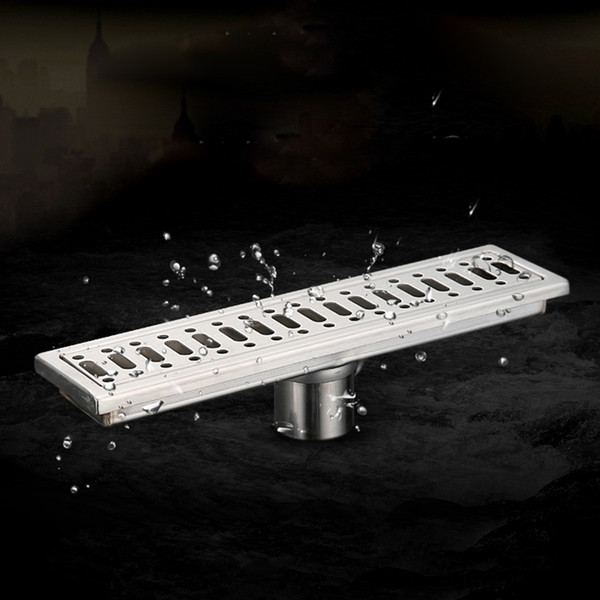 New Arrival Floor Drain Stainless Steel 304 Linear Bathroom Kitchen Shower Drain, Vertical Long Drain Floor Drains