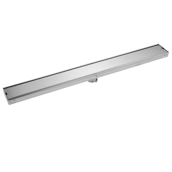 2019 Modern New Style 60cm Floor Drain 304 Stainless Steel Brushed Insert Tile Waste Strainer for bathroom / balcony