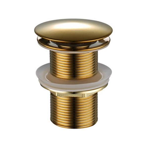 1PC Drains Bathroom Basin Drain Brass Basin Waste Pop Up Waste Vanity Vessel Basin Sink Stopper With Overflow Hole