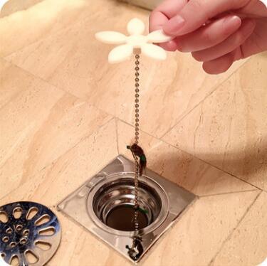 Bathroom Hair Sewer Filter Drain Outlet Kitchen Sink Filter Strainer Drain Cleaners Anti Clogging Floor Wig Removal Clog Tools 496