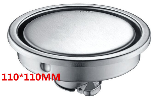 Sanitary products 304 Stainless Steel Round Invisible Gravity Floor Drain Anti Blocking Deodorant