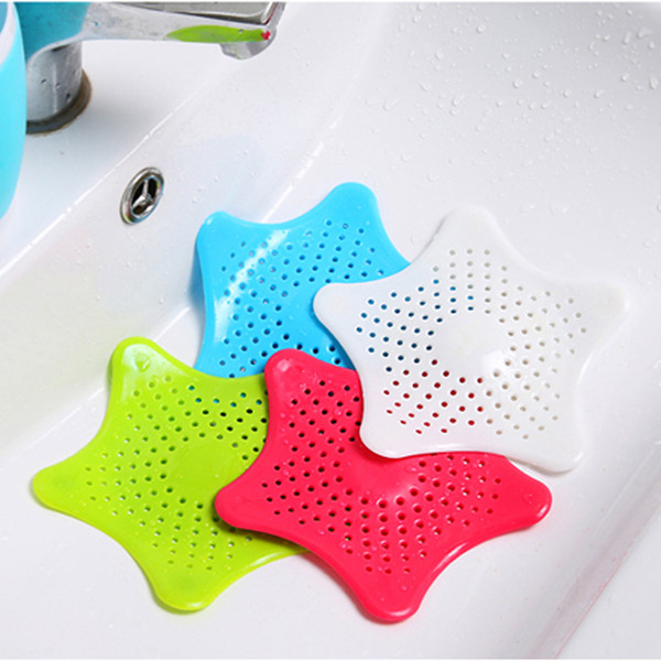 Silicone Sink Drain Filter Bathtub Hair Catcher Stopper Shower Drain Hole Filter Trap Sink Strainer for Kitchen Bathroom Toilet lin3828