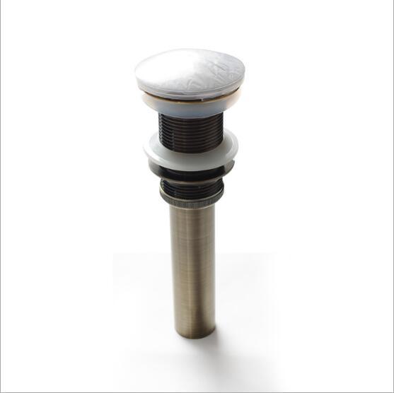 Copper drainer Pop drainer Big mushroom head Shape Bathroom drain Wash basin with supporting the use