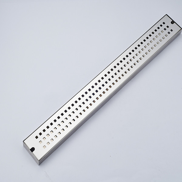 Wholesale And Retail Chrome Stainless Steel Floor Filler Bathroom Shower Grate Waste Grill Square Ground Leakage