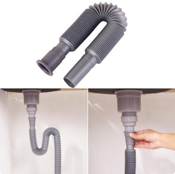 Extension washbasin drain pipe lengthening deodorant basin extension hose