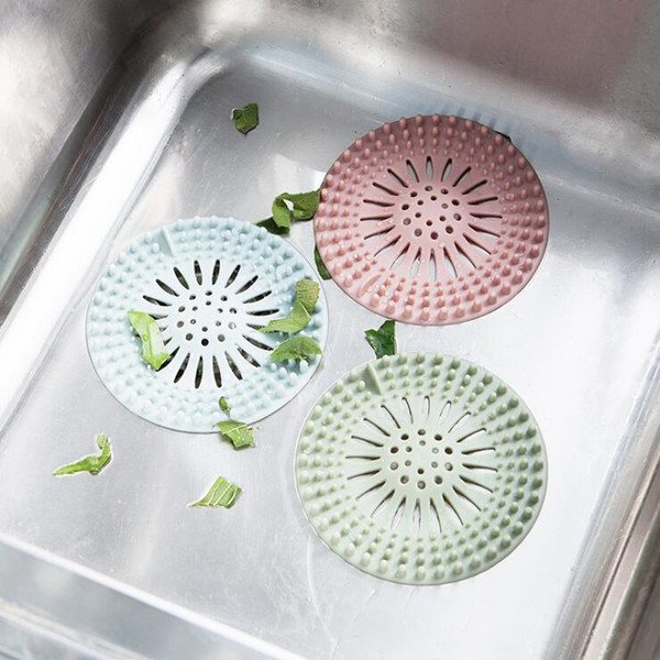 New Cute Home Living Floor Drains Hair Stopper Bath Catcher Sink Strainer Sewer Filter Shower Cover H0197