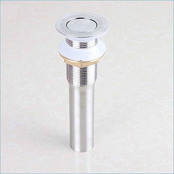 304 Stainless stee Drain,Used in Basin Drain,Pop Up Drainer,Without overflow,Free Shipping J14225