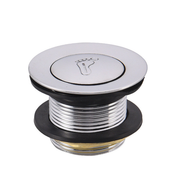 Pop Up Drain Waste Strainer Chrome Finish Zinc Alloy Sink Shower Drain Stopper Bathtub Bathroom Accessories