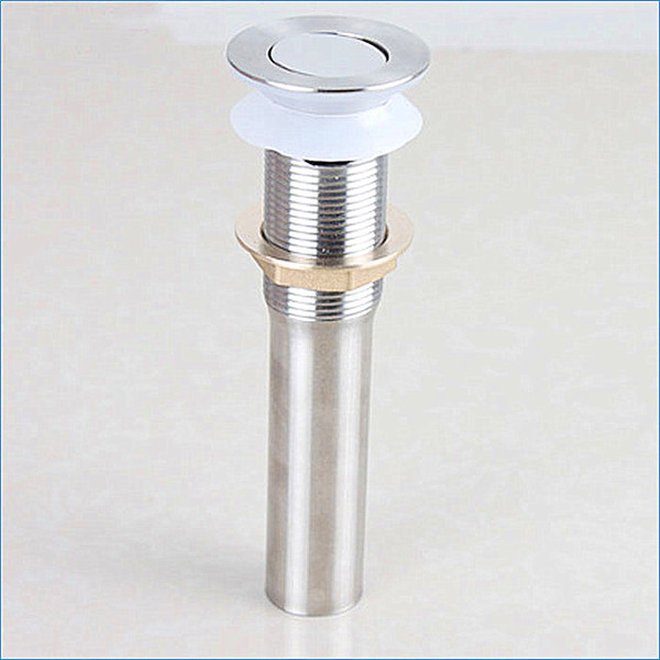 Stainless stee Pop Up Waste,Used in Basin Drain,Pop Up Drainer,With overflow,Free Shipping J14226