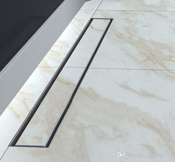 80cm Stainless Steel Linear Shower Drain 800mm shower drain channel,shower floor drain,gate drain 11-122