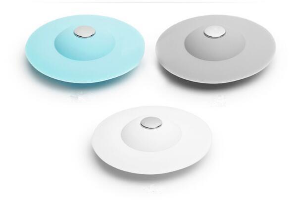 Potable Drain Stop Kitchen Sink Stopper Drain Plug Floor Drain Hair Stopper Bath Catcher Sink Strainer Cover Tool DHL Free Shipping