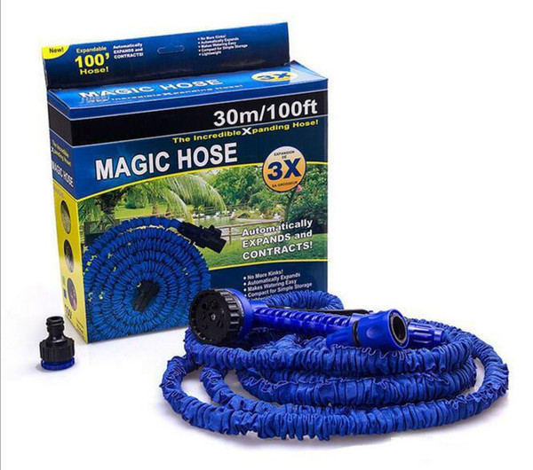 Hot Selling 25FT-100FT Garden Hose Expandable Magic Flexible Water Hose EU Hose Plastic Hoses Pipe With Spray Gun To Watering