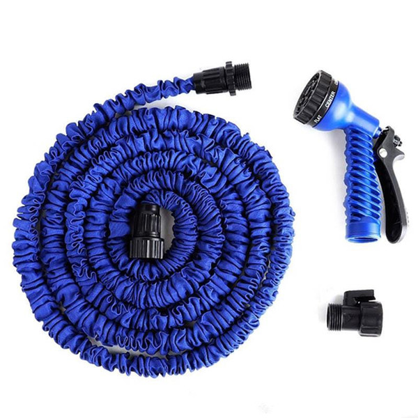 Garden hose 25FT 50FT 75FT 100FT Flexible X Garden Water Hose With Spray Gun Car Wash Pipe Retractable Watering Telescopic Rubber Hose