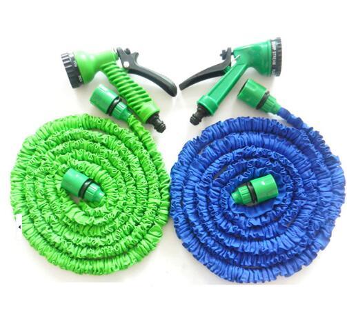 Garden Hose Expanding Magic Flexible Watering Hose Plastic Hoses Pipe With Spray Gun Tube Hoses 50FT Garden Water Hose KKA1871