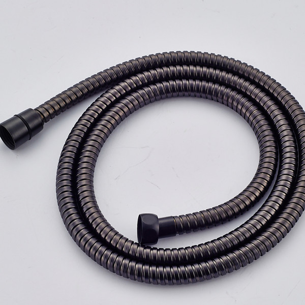 Wholesale And Retail Free Shipping Oil Rubbed Bronze Shower Hose Accessories Stainless Steel 1500mm Hose