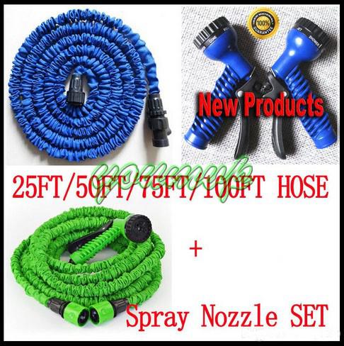 Expandable & Flexible Water Garden Hose, hose flexible 25FT 50FT 75FT 100FT