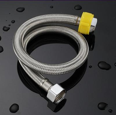 Retail stainless steel wire double hose Single cold tap inlet pipe specification Sell by root, the minimum order position is 2