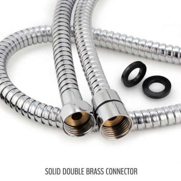 1.5-2 meters hot water cold water shower high pressure pipe stainless steel hose stainless steel 1.5M, 1.75M, 2M