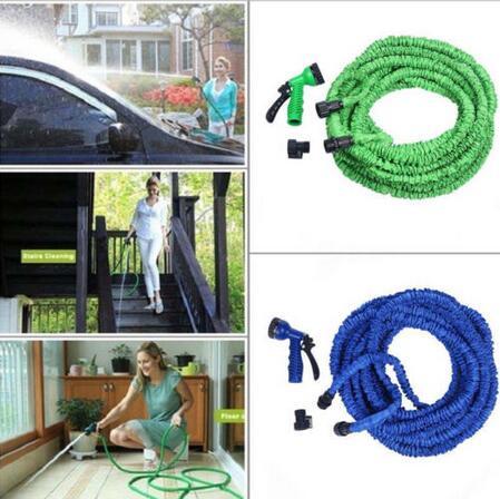 50FT 75FT 100FT Expandable Flexible Garden Water Hose Garden Hose For Car Water Pipe Plastic Hoses To Watering With Spray CCA6362 50pcs