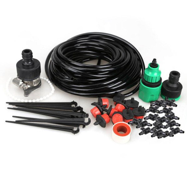 Free shipping high quality 10m DIY Micro Drip Irrigation System Plant Self Watering Garden Hose Wholesale