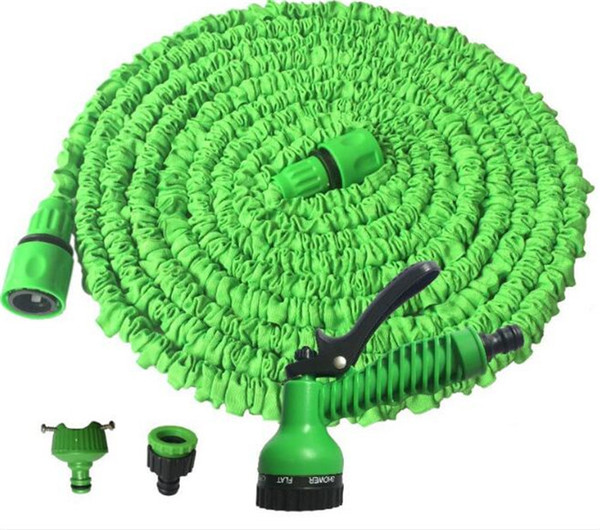 100FT Expandable Flexible Garden Water Hose With Spray Nozzle Head 2 Colors G014