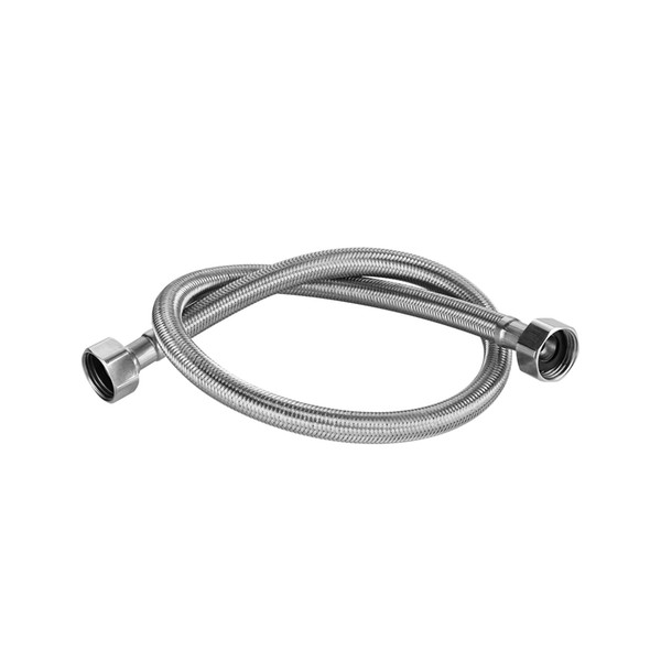 304 stainless steel water inlet single cold sink double braided hose