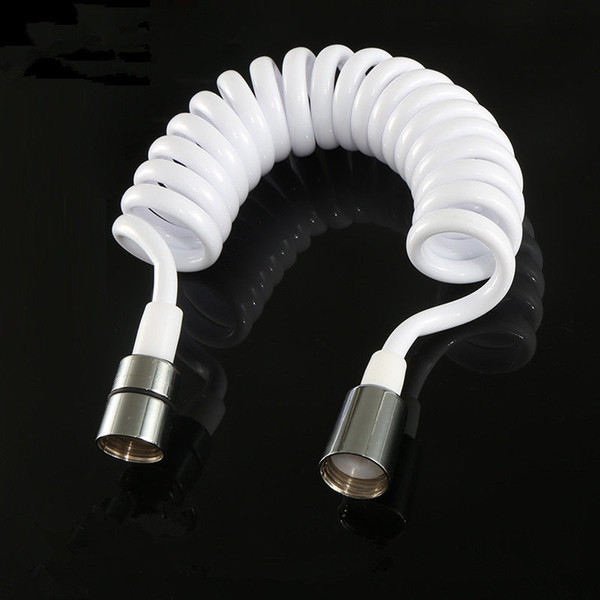 1.5m Fexible Bathroom White Color Hand Held Replacement Shower Hose Telephone Hose For Bidet sprayer