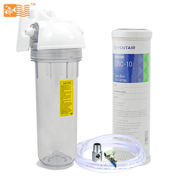 Coronflow Household Single Stage Undersink Water Filter System 0.5 micron Activated Carbon USF-01-14C