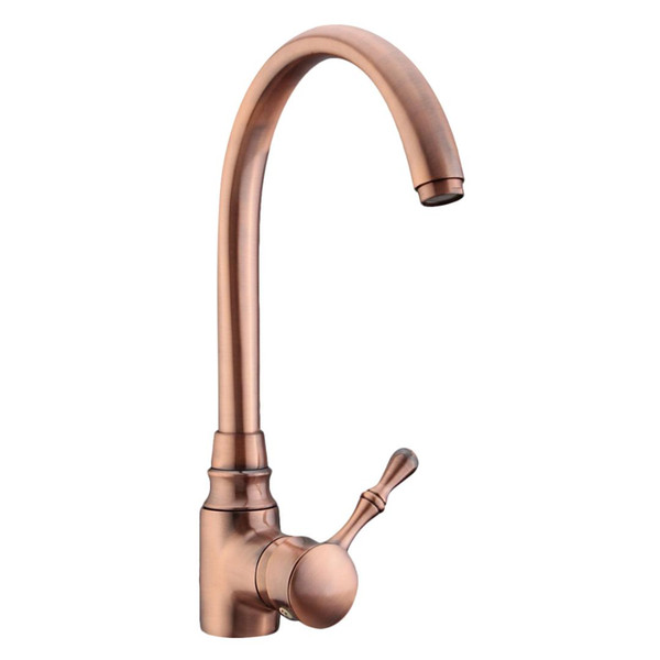 Traditional Victorian Kitchen Sink Mixer Monobloc Tap Bronze Copper Faucet