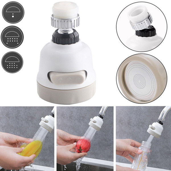 Moveable Kitchen Tap Head 360 Rotatable Faucet Water Saving Filter Sprayer Easy Rotate Faucet Heads AAA1510