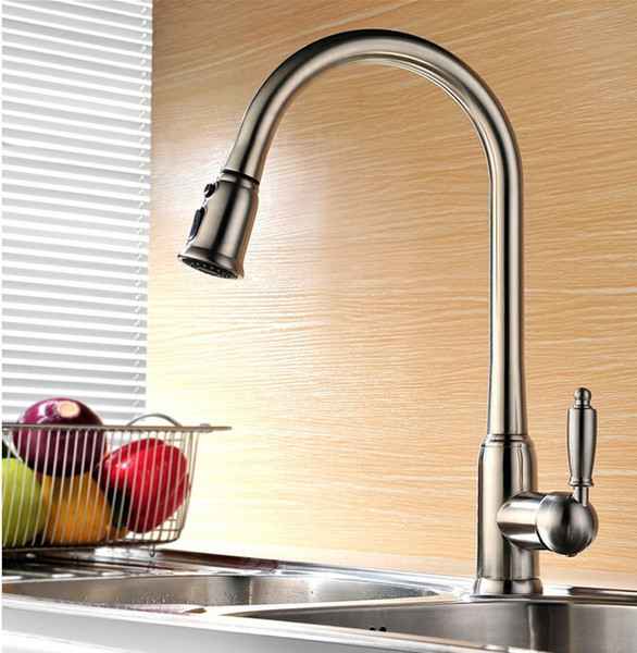 new arrival top quality brass hot and cold single lever kitchen sink faucet tap kitchen mixer