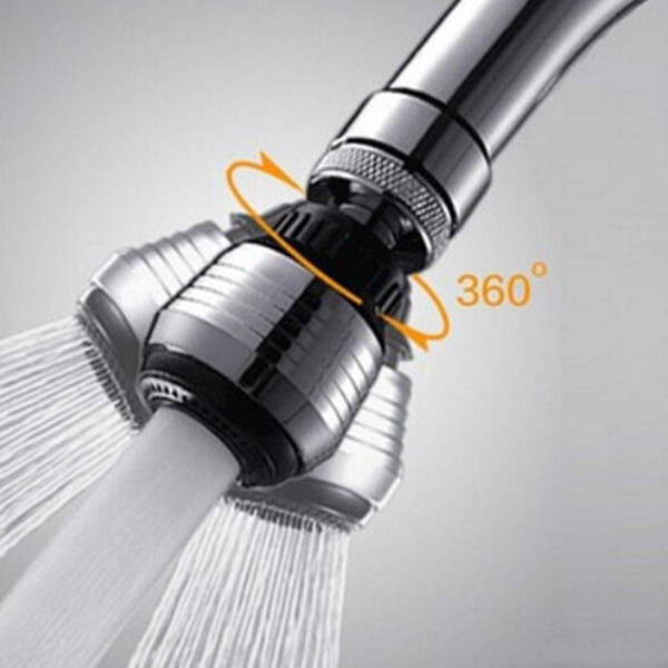 Home Eco-friendly Convenient 360 Rotate Water Saving Tap Bathroom Faucet Aerator Diffuser Faucet Nozzle Filter Adapter Water Tap DH0269