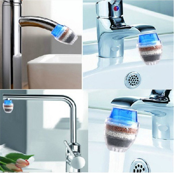 New Tap Filter Purifier Activated Carbon Multilayer Water Filter household kitchen supplies Convenient Water purifier IA694