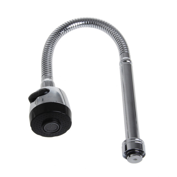 Wholesale- Kitchen Bar Faucet Hose Double Hole Water Zinc Alloy Replacement Tap 48cm