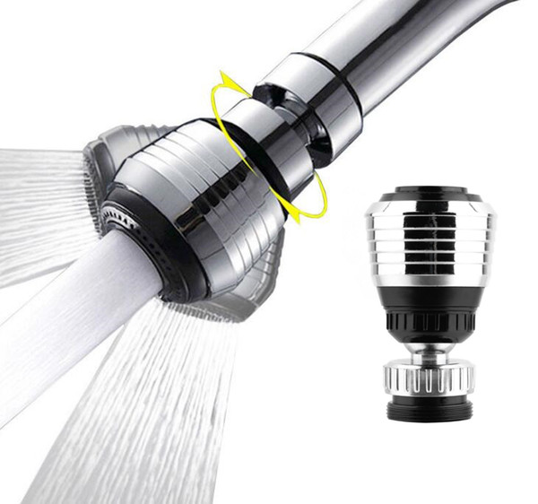 360 Rotate Swivel Water Saving Tap Aerator Diffuser Faucet Nozzle Filter Adapter ELH011