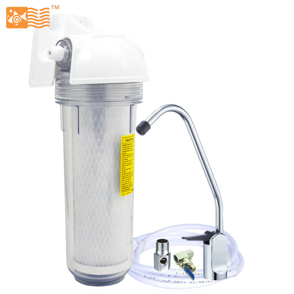 Coronwater Household Single Stage Undersink Water Filter System 0.5 micron Activated Carbon USF-01-C