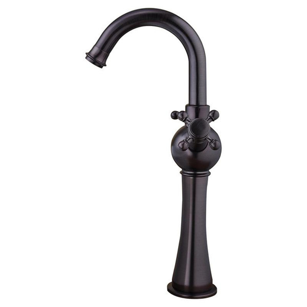 Full duplex type copper European antique faucet direct Plumbing Hardware double spiral kitchen faucet 160313#