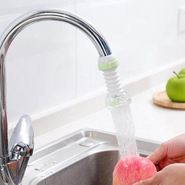 360 Degree Home Rotatable Water Bubbler Swivel Head Water Saving Faucet Aerator Nozzle Tap Adapter Device Kitchen Accessories