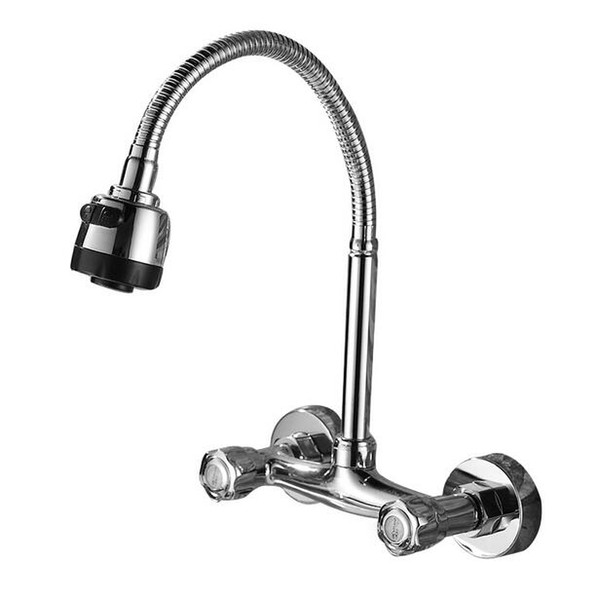 Universal sink faucet Into the wall hot and cold water kitchen faucet Concealed Vegetable Tap Wash Basin Mixer Bathroom