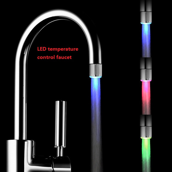 Led temperature control faucet Led luminous faucet LED luminous discoloration miniature faucet M591